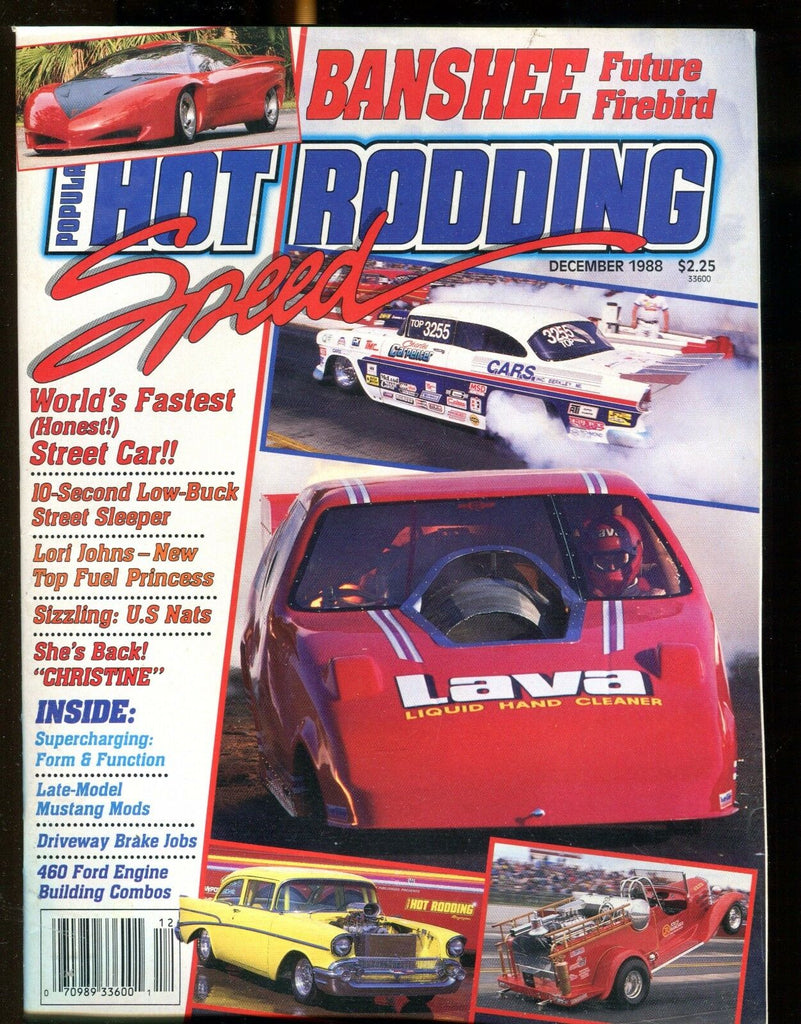 Popular Hot Rodding Magazine December 1988 Lori Johns EX No ML 022217nonjhe