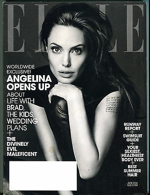 Elle Magazine June 2014 Angelina Jolie EX 072916jhe