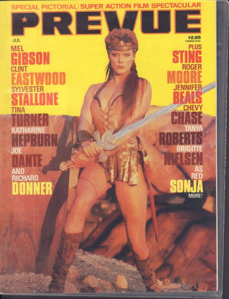 Prevue July August 1985 Bridgette Nielson 020218DBE2