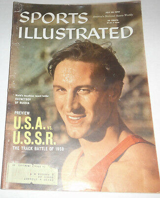 Sports Illustrated Magazine Kuznetsov Of Russia July 1959 072514R