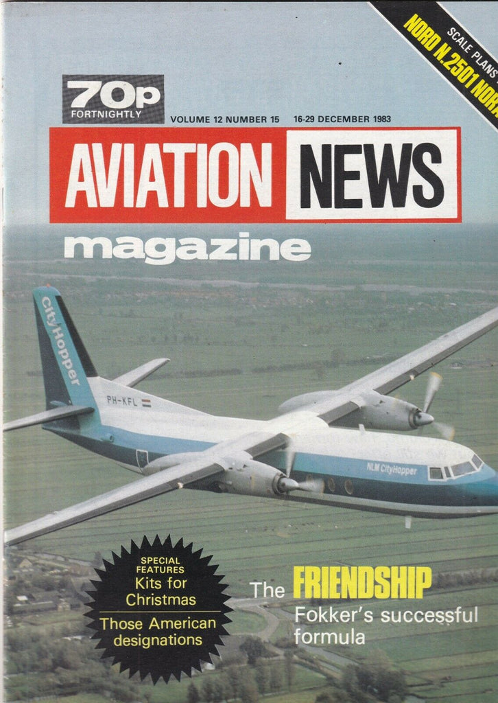 Aviation News Mag Fokker's Formula & Noratlas December 1983 092319nonr