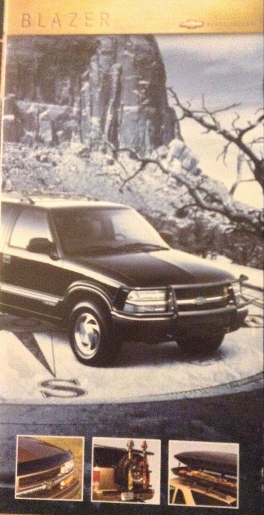 GM Accessories Brochure Foldout Chevy Blazer 2000s 120118nonrh