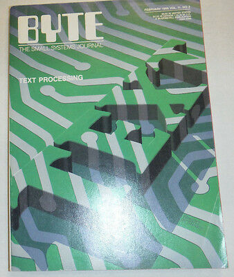 Byte Magazine Text Processing February 1986 111314R1
