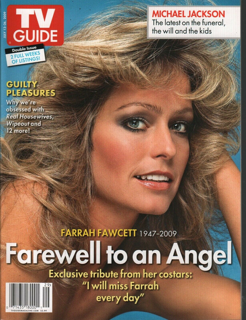 TV Guide Magazine July 13-26 2008 Farrah Fawcett Michael Jackson 022120AME
