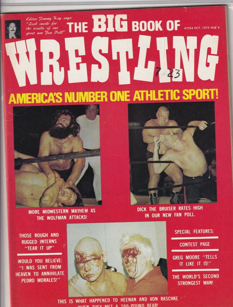 The Big Book Of Wrestling Magazine Dick The Bruiser October 1973 061819nonr