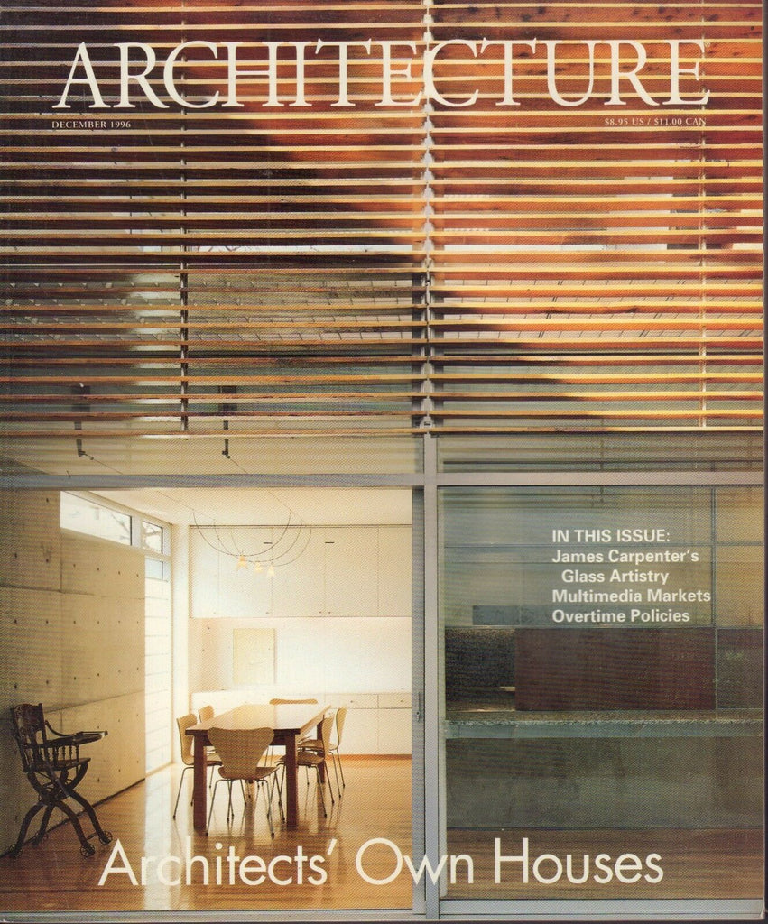 Architecture Magazine December 1996 James Carpenter 083017nonjhe