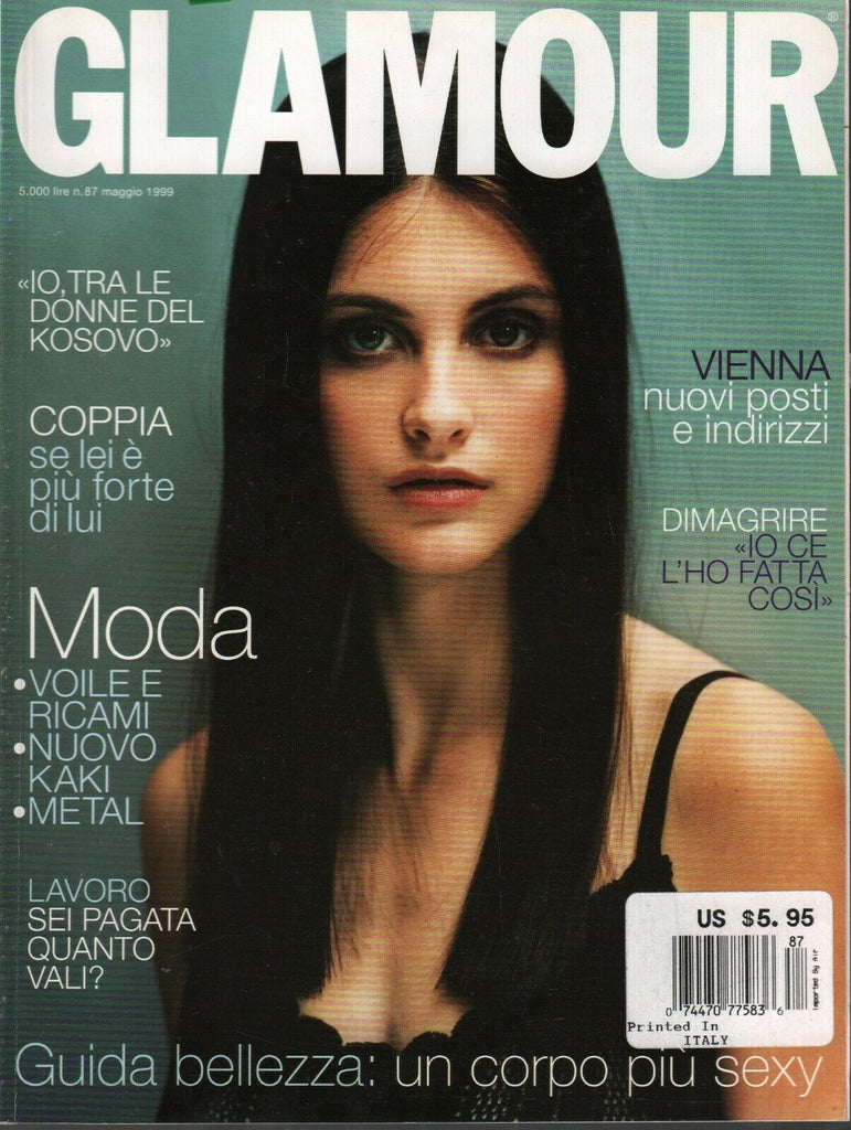 Glamour Italian Fashion Magazine May 1999 Trish Goff Gucci 022620AME2