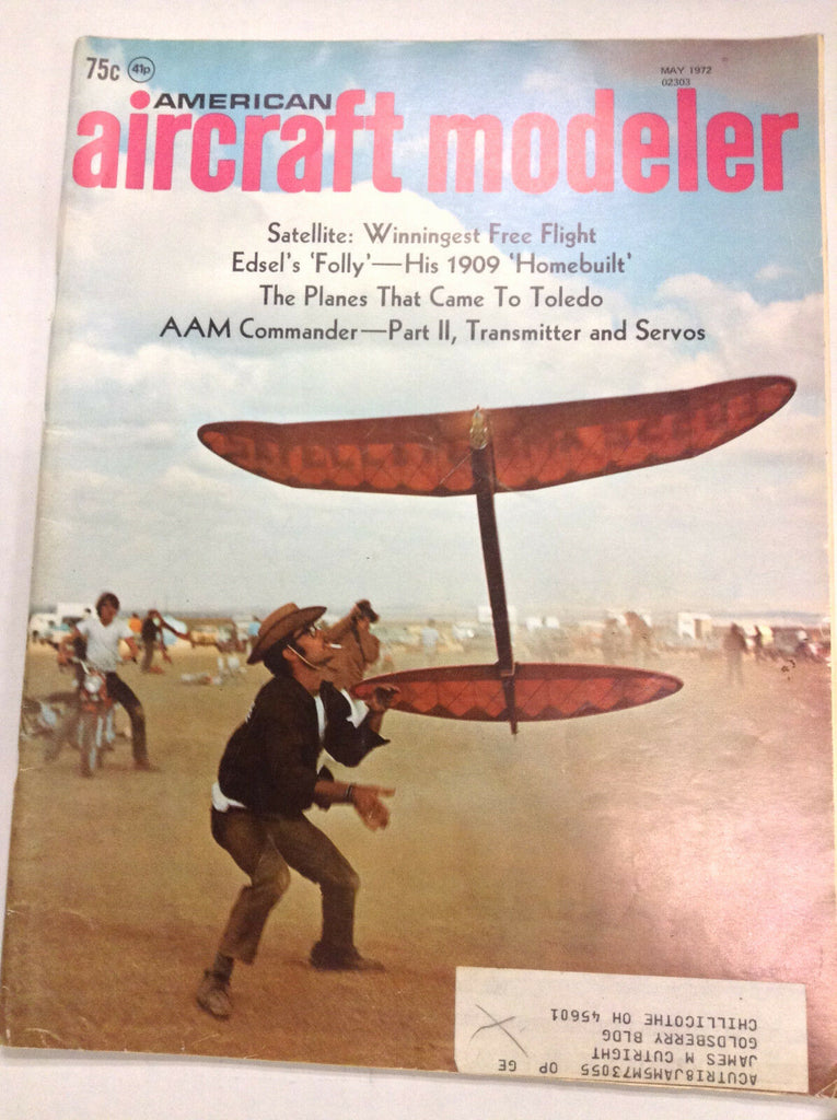 Aircraft Modeler Magazine Edsel's Folly His 1909 Homebuilt May 1972 040917nonrh2