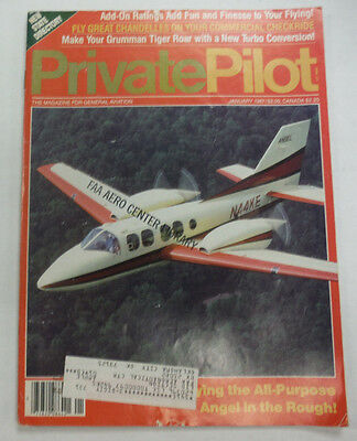 Private Pilot Magazine Fly Great Chandelles January 1987 FAL 060815R