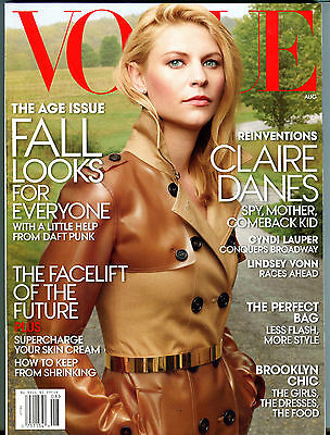 Vogue Magazine August 2013 Claire Danes EX 080116jhe