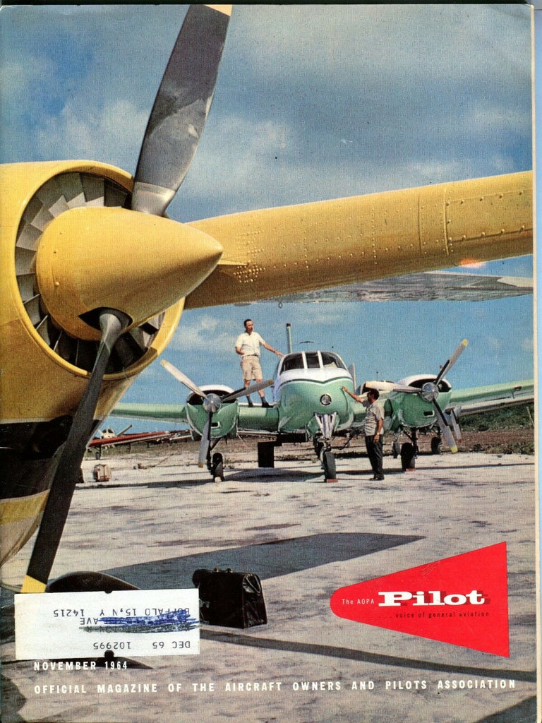 The AOPA Pilot Magazine November 1964 Cessna Skymaster EX w/ML 120716jhe