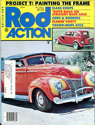 Rod Action Magazine July 1978 Project T Painting The Frame EX 081516jhe