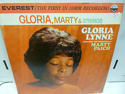 33RPM Vinyl Jazz Record: Gloria Lynne Gloria Marty Paich & Strings Everest 5220