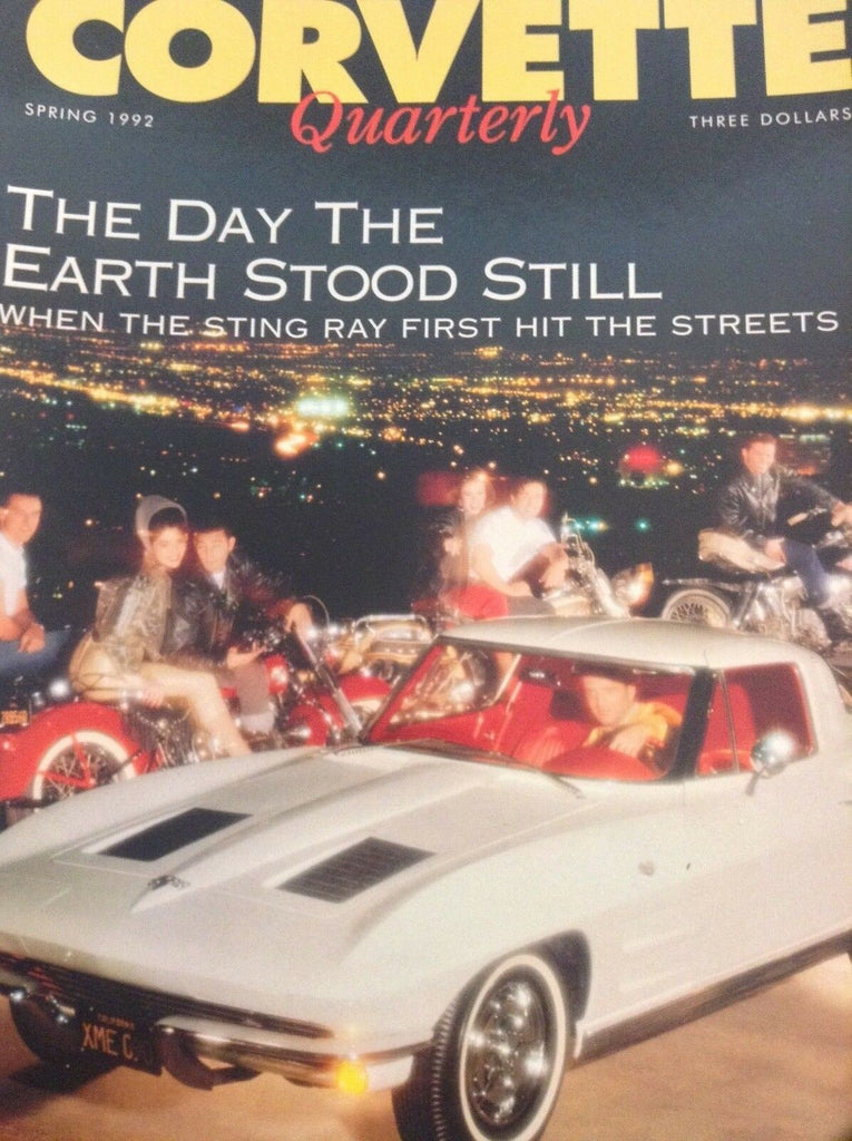 Corvette Quarterly Magazine The Day Earth Stood Still Spring 1992 070518nonrh
