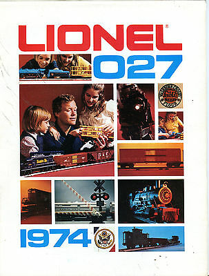 Lionel Trains 027 1974 Catalog EX 071016jhe2