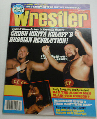 The Wrestler Magazine Nikita Koloff Barry Windham March 1987 092014R