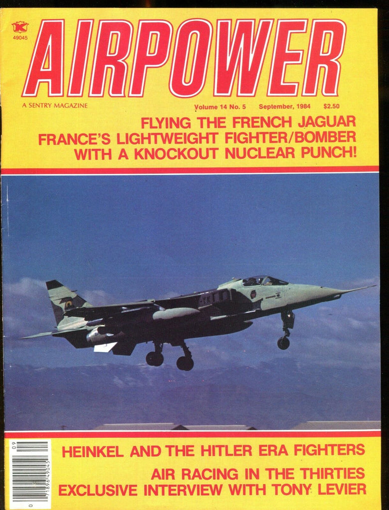 Airpower Magazine September 1984 Tony Levier EX No ML 010217jhe