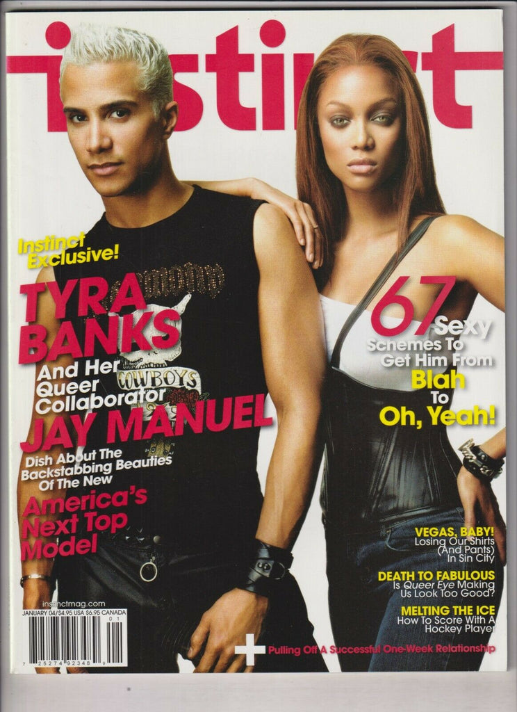 Instinct Gay Interest Jay Manuel Tyra Banks January 2004 030420nonr