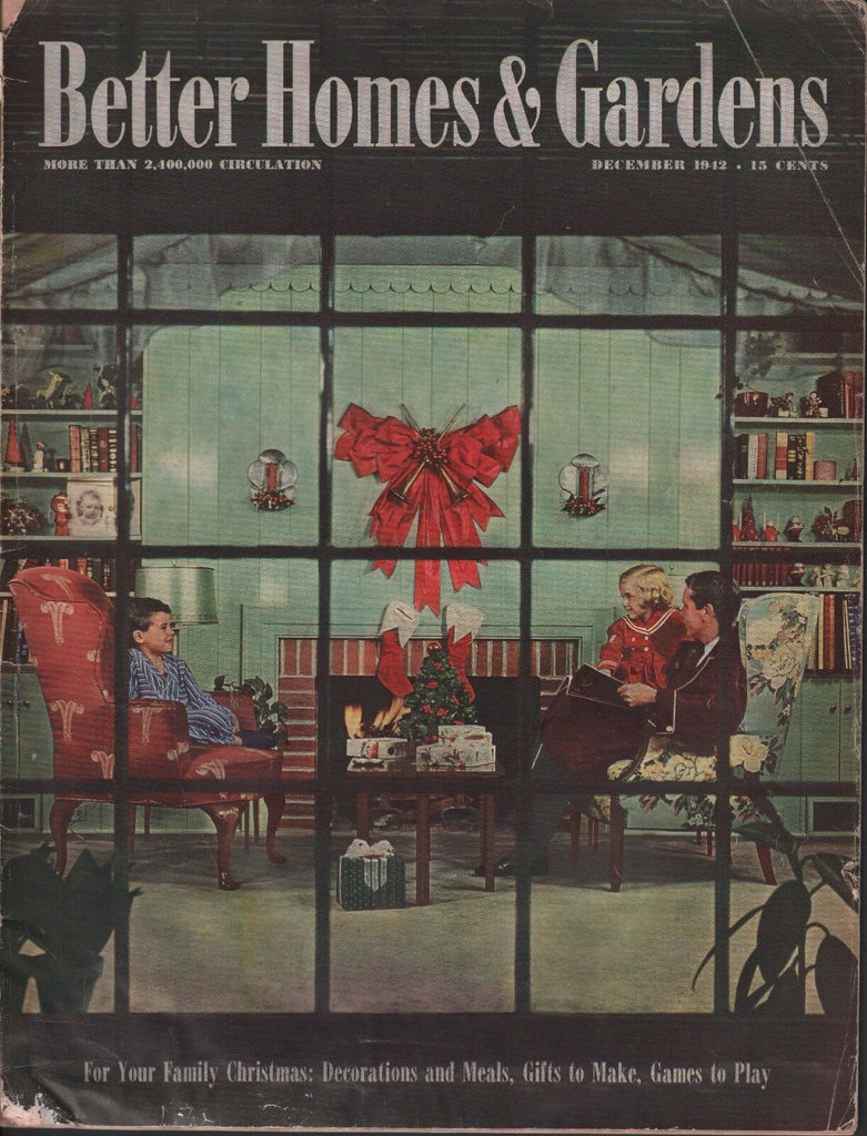 Better Homes And Gardens December 1942 Family Christmas Issue 072617nonDBE2