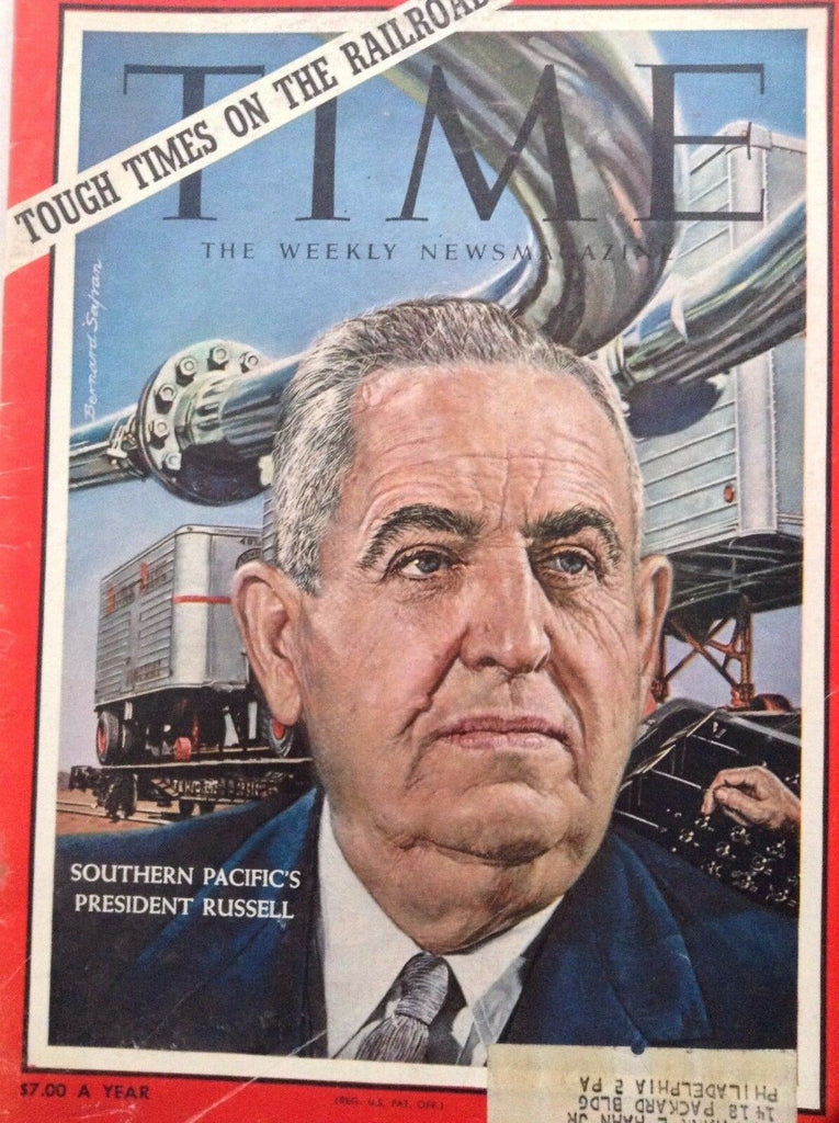 Time Magazine Southern Pacific's Russell August 11, 1961 101217nonrh3