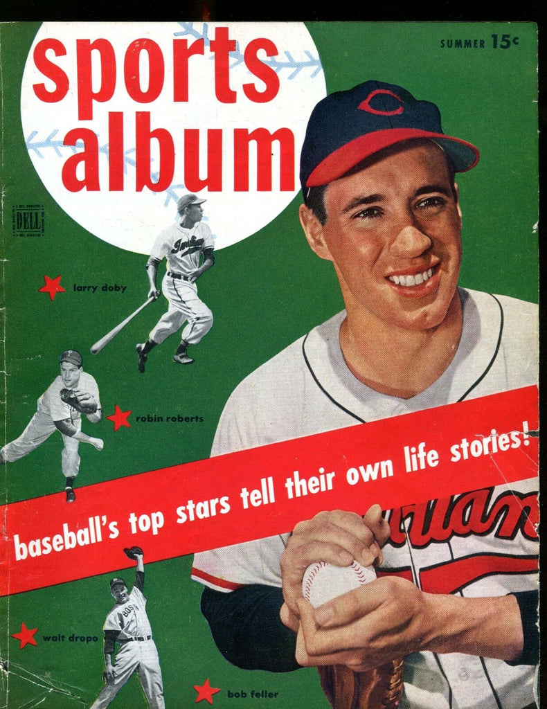 Sports Album Magazine Summer 1951 Bob Feller VG 010517jhe