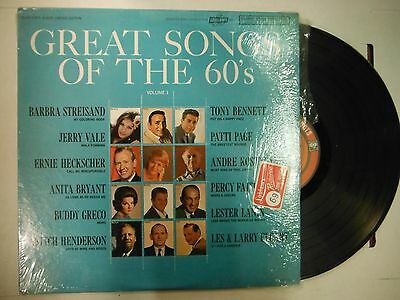 33 RPM Vinyl Great Songs Of The 60's Columbia CSP331 020315KME