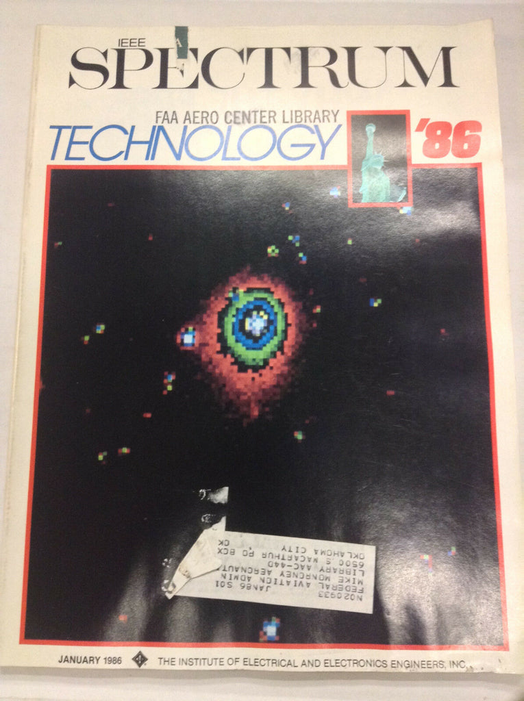 IEEE Spectrum Magazine Technology January 1986 FAA 042617nonr