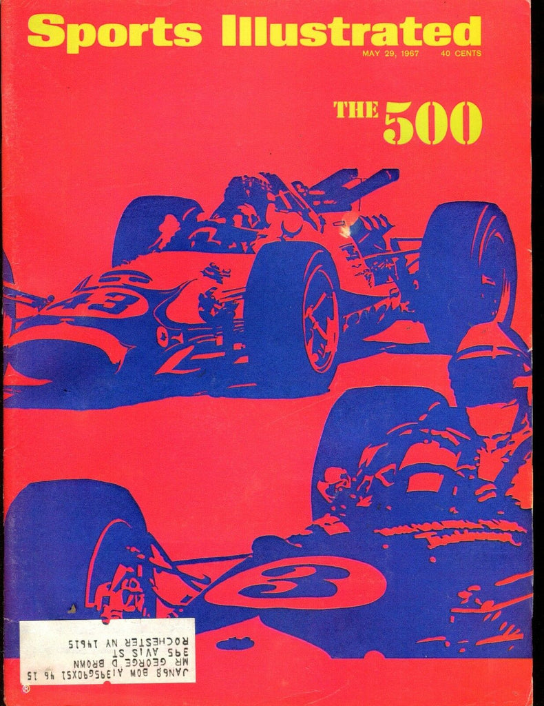 Sports Illustrated Magazine May 29 1967 The 500 VG w/ML 020617jhe