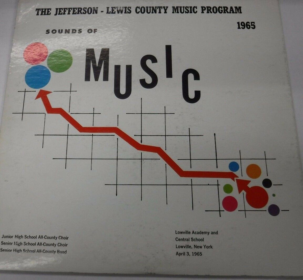 Sounds of Music The Jefferson Lewis County Music Program 1965 102916LLE