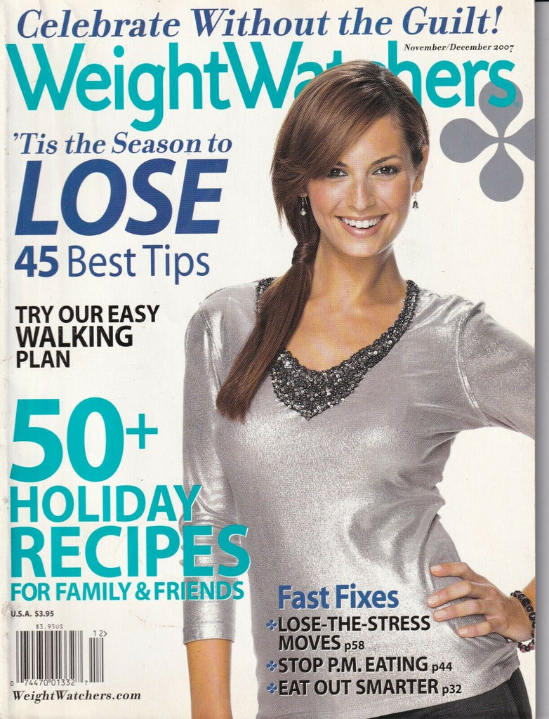 Weightwatchers Magazine 45 Tips To Lose Weight Nov/Dec 2007 040819nonr