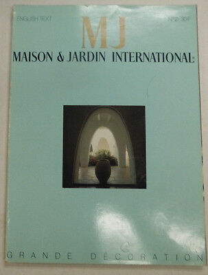 Maison & Jardin French Magazine Grand Decoration June 1984 101414R