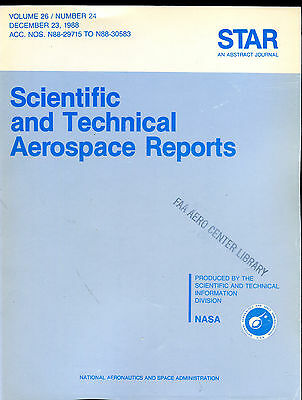 Scientific and Technical Aerospace Reports December 23 1988 EX FAA 031016jhe