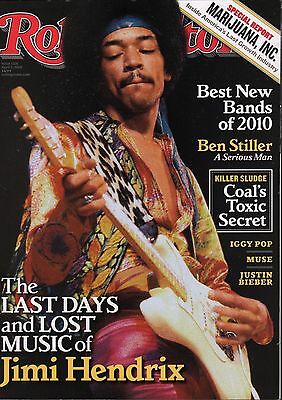 Rolling Stone April 1 2010 Jimi Hendrix, Ben Stiller EX 121815DBE2