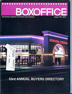 Box Office Magazine August 1991 Buyers Directory EX 040516jhe