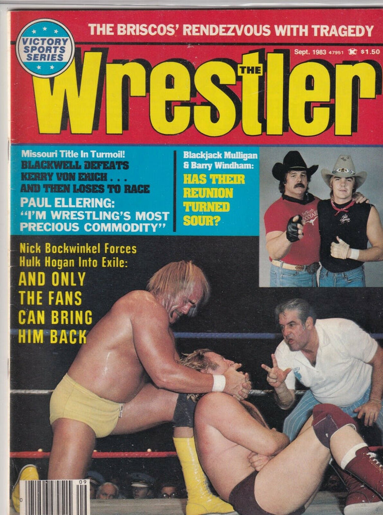 The Wrestler Magazine Nick Bockwinkel Blackjack September 1983 062319nonr