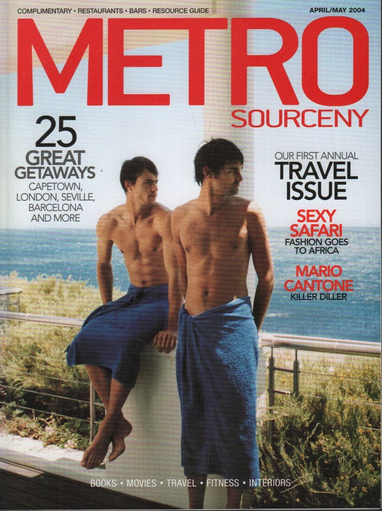Metro Source NY April May 2004 Mario Cantone Jay-Z David Bartolomi 111218DBE