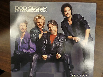 BOB SEGER & THE SILVER BULLET BAND LIKE A ROCK 33 RPM EX 110615 TLJ