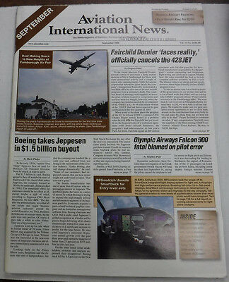 Aviation International News Magazine Fairchild September 2000 FAL 072115R