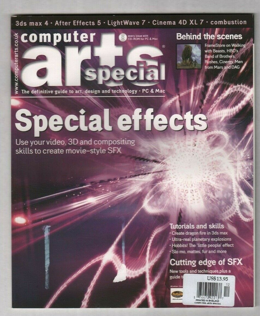 Computer Arts Special UK Mag Special Effects 2001 No.27 011520nonr