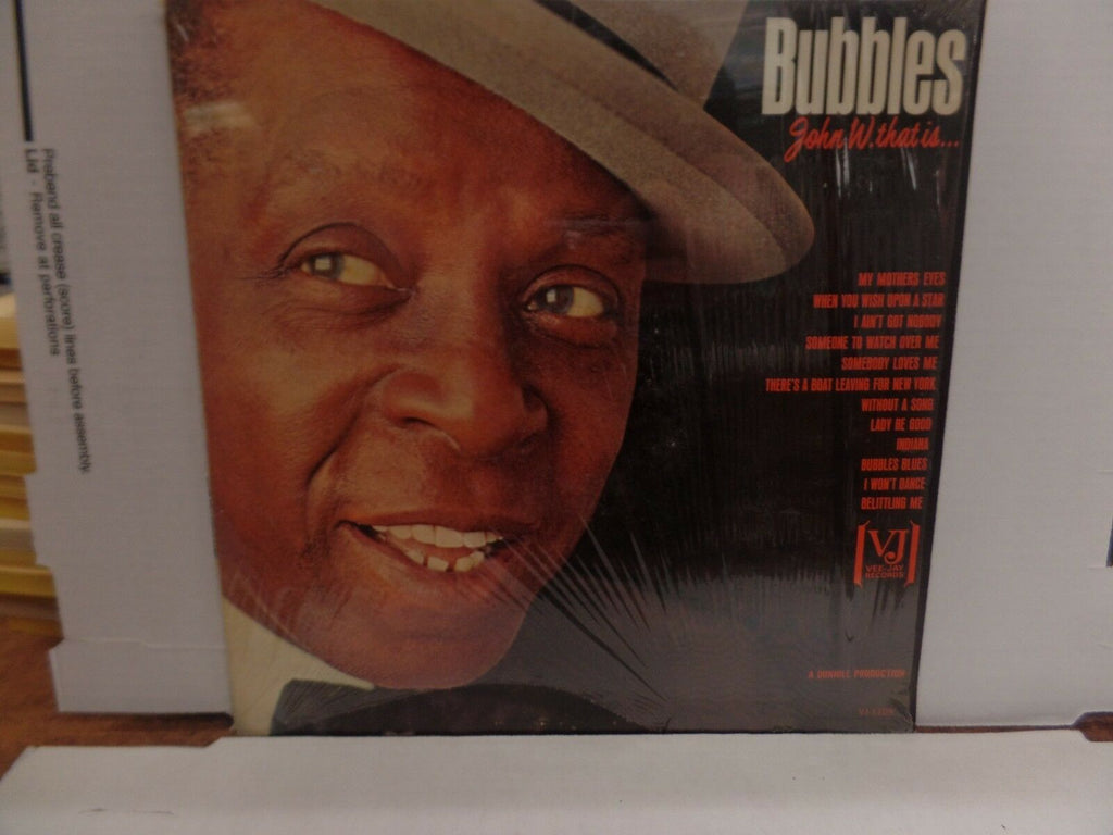 Bubbles John W That Is VJ VJ-1109 SW 33rpm 110416DBE
