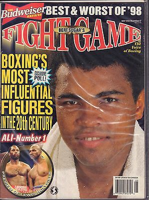 Bert Sugar's Fight Game May 1999 Most Influential: Muhammad Ali VG 060616DBE