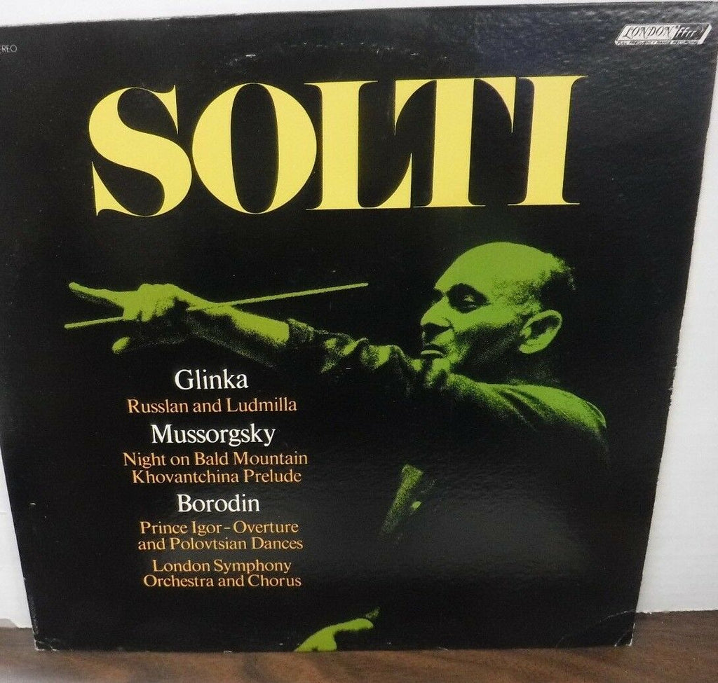 Solti Georg Solti Glinka Mussorgsky Borodin CS6785 vinyl 012718LLE2