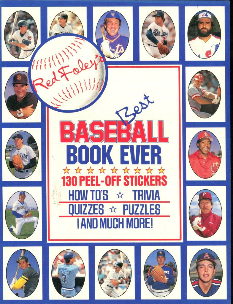 1987 Best Baseball Book Ever Stickers EX 012617jhe