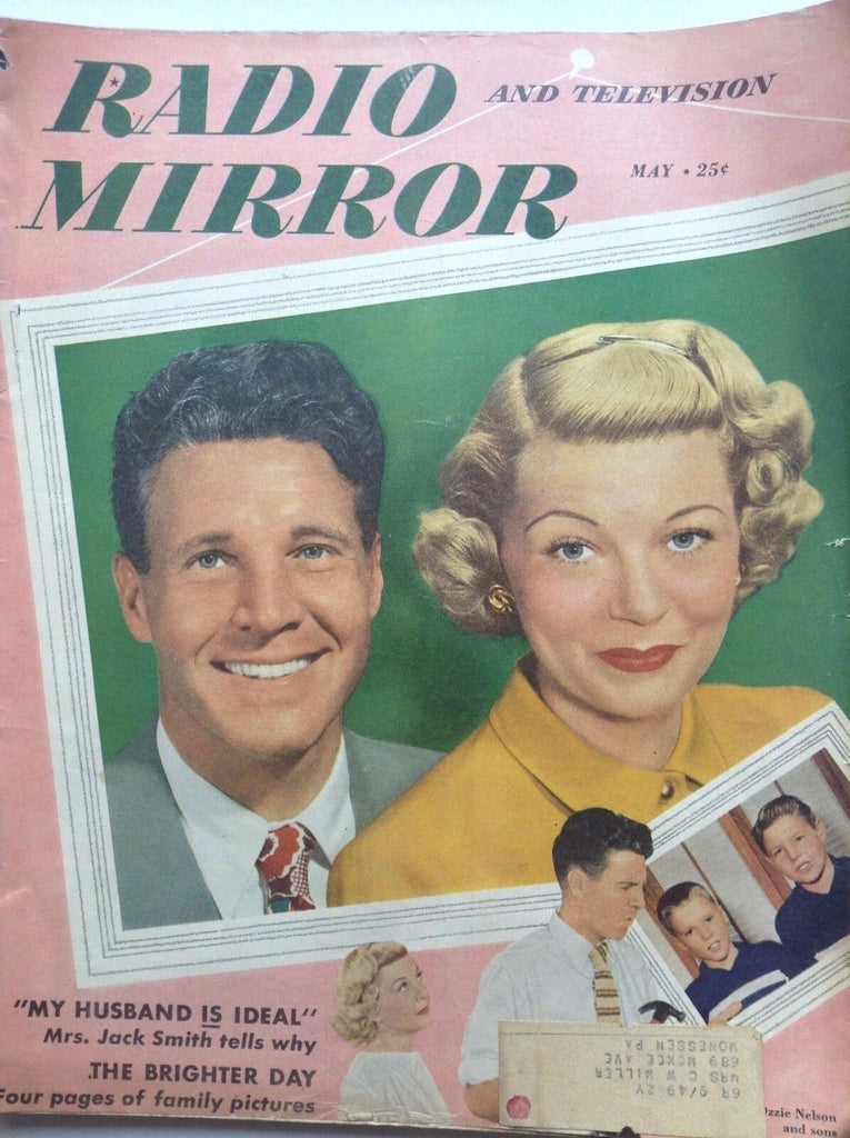 Radio Mirror Magazine Mrs. Jack Smith May 1949 092617nonrh
