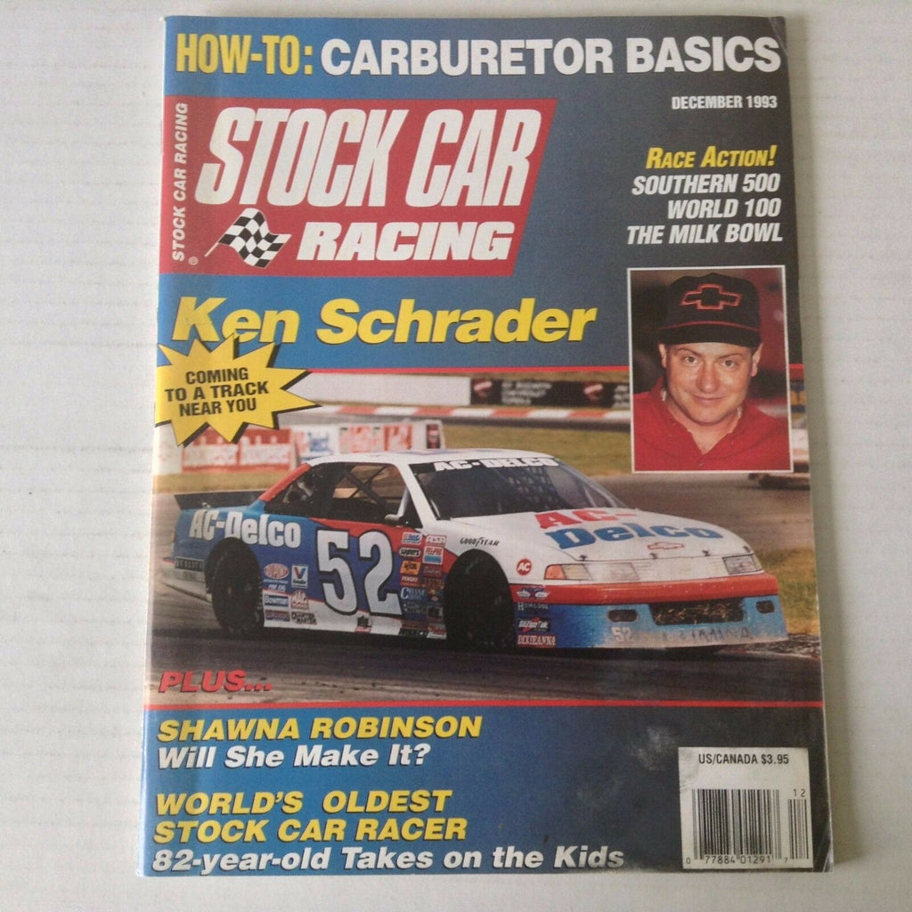 Stock Car Racing Magazine Ken Schrader Southern 500 December 1993 051917nonrh