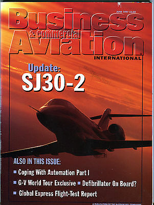 Business & Commercial Aviation Magazine June 1997 FAA EX 030416jhe