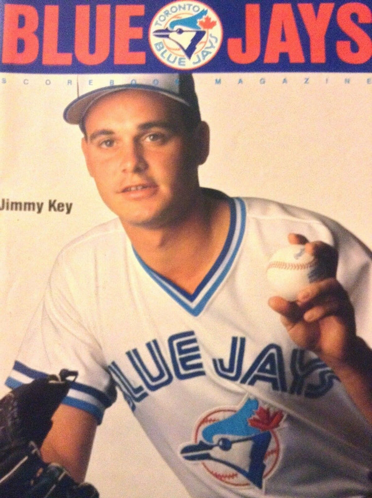 Blue Jays Magazine Jimmy Key 10th Anniversary 1986 Scorebook 120118nonrh