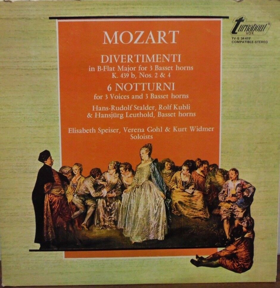 Mozat Divertimenti / 6 Notturni 33RPM TV-S 34417 102216LLE