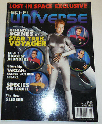 Sci-Fi Universe Magazine Behind The Scenes Of Star Trek June 1998 110514R1