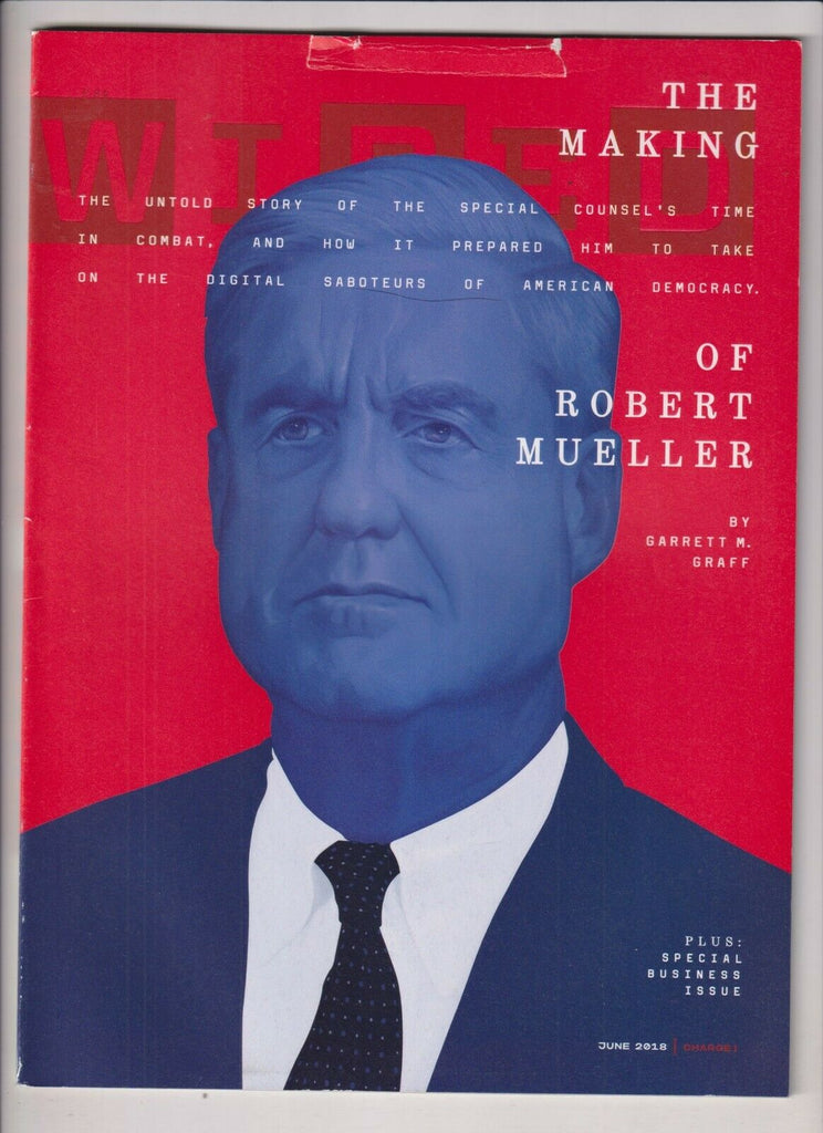 Wired Mag Robert Mueller Business Issue June 2018 111219nonr